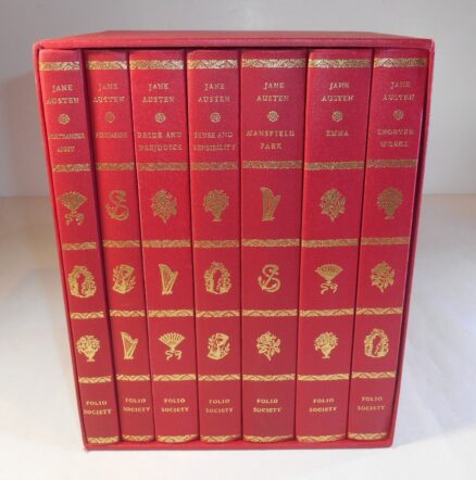 Jane Austen The Complete Novels 7 Volume Boxed Set Folio Society 1991