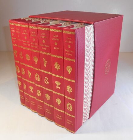 Jane Austen The Complete Novels 7 Volume Boxed Set Folio Society 1991 - Image 2
