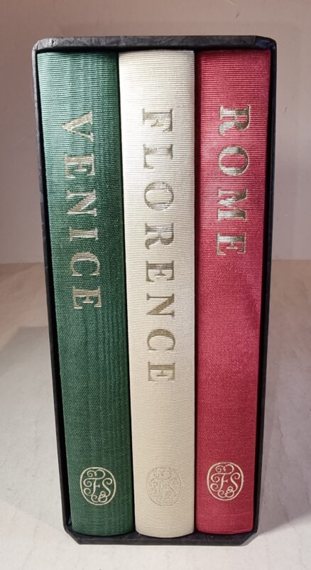 Italian Cities Rome Florence Venice Christopher Hibbert Folio Society 2000