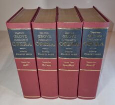 The New Grove Dictionary of Opera Macmillan Press 1992